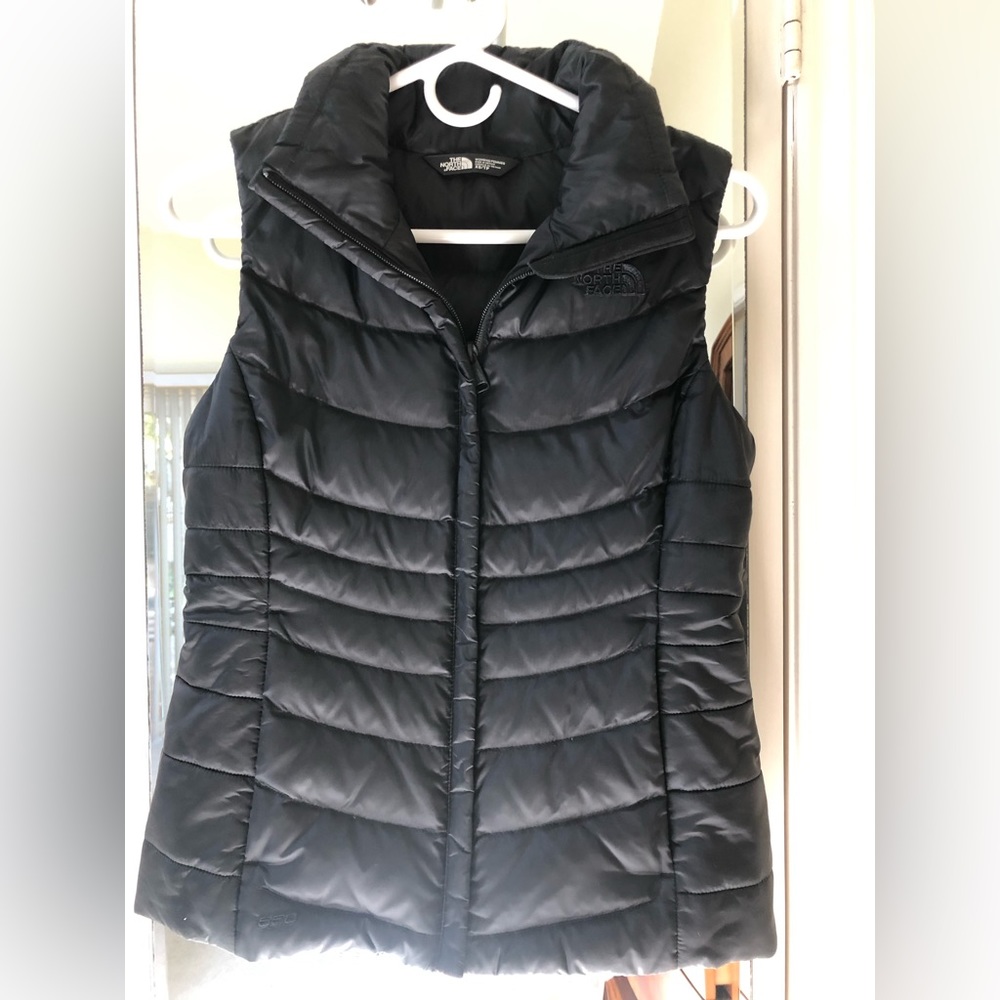 North Face Black Vest XS